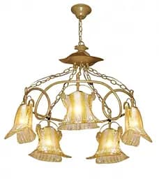 Люстра подвесная Brille кантри E14 60W G (BR-797S/5)