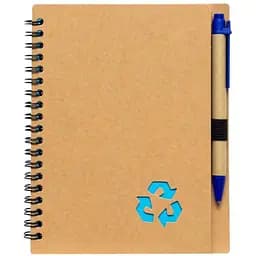 Блокнот В6 Bambi JX004/006 на спіралі з ручкою