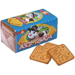 Печенье Бисквит-Шоколад Коровка сливочный вкуc 180 г