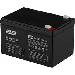 Акумулятор 2E GS 12V 12Ah AGM(2E-GS12-12) - мініатюра 2