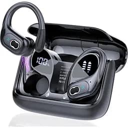 Беспроводные наушники STECEi 75H Bluetooth 5.4, спортивные наушники с 4 микрофонами с шумоподавлением ENC, беспроводные стереонаушны