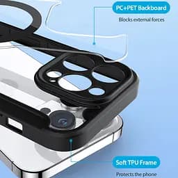 Чохол-книжка Dux Ducis Skin X Pro with MagSafe для Apple iPhone 15 Pro (6.1) Black - мініатюра 7
