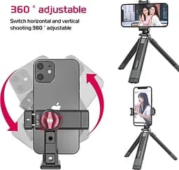Тримач для телефону Ulanzi Vijim Metal Phone Clip UV-2476 ST-27 Black - мініатюра 9