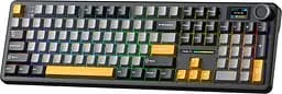 Клавіатура бездротова Aula F108 Pro Black (6978080501295) - мініатюра 2