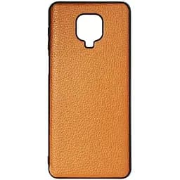 Чохол-накладка Toto MiaMi Leather Case Xiaomi Redmi Note 9 Pro/Note 9S Orange