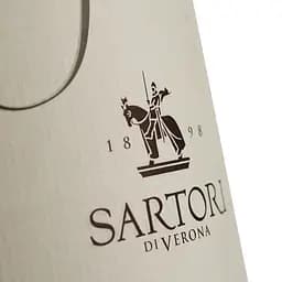 Вино Sartori Lugana DOC, біле, сухе, 13,5%, 0,75 л - мініатюра 3