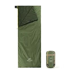 Спальник Naturehike LW180 Mini NH21MSD04, лівий, темно-зелений