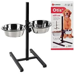 Flamingo Otis+ H-Stand М Фламінго Отіс+ миски для собак на штативі, 2х2.5 л