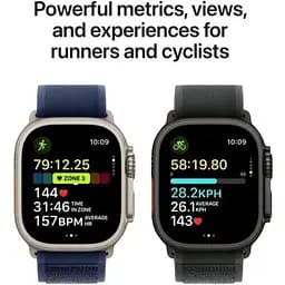 Смарт-годинник Apple Watch Ultra 2 GPS + Cellular 49mm Black Titanium Case w. Black Ocean Band (MX4P3) - мініатюра 4