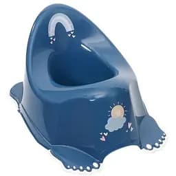 Антиковзкий дитячий горщик з музикою Tega Baby Meteo navy