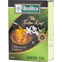 Чай Qualitea зелений натуральний з жасміном 100 г