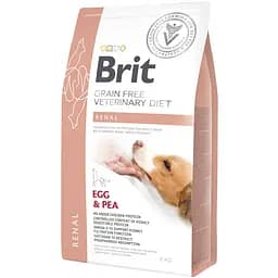 Сухий корм для собак з нирковою недостатністю Brit GF VetDiets Dog Renal з яйцем, горохом і гречкою 2 кг