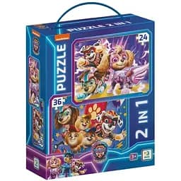 Пазл дитячий 2 в 1 DoDo Toys Зберігаємо світ у безпеці! 36 елементів (200573)