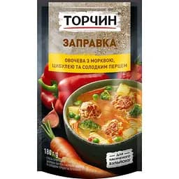 Заправка Торчин овощная с морковью, луком и сладким перцем 180 г