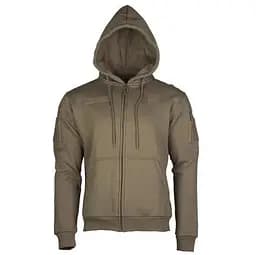 Реглан з капюшоном на блискавці Mil-tec hoodie Olive 11472012 - L