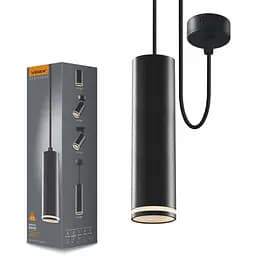 Світильник Videx під лампу GU10 SPF05D підвісний чорний