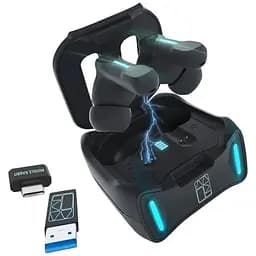 Беспроводные игровые наушники Middle Rabbit SW4 Bluetooth 2.4G для PS4 PS5 PC Switch