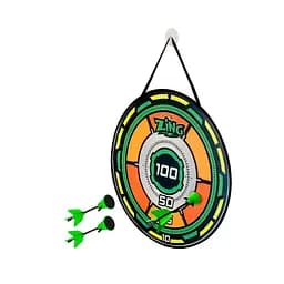 Іграшковий лук з мішенню BULLZ EYE Zing AS200G 3 стріли і мішень - мініатюра 2