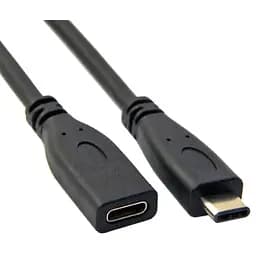 Кабель-подовжувач USB3.1 Type-C M - Type-C F 3.0 м Gen2, 20 Gbps, 4K 60Hz, 100W 5A