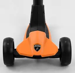 Самокат Best Scooter 65х16х31 см Оранжево-чорний 000231468 - мініатюра 4