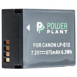 Акумулятор PowerPlant Canon LP-E12 875mAh