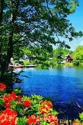 Алмазна мозаїка на підрамнику Вид на озеро 40×50 см 71399_BGLE