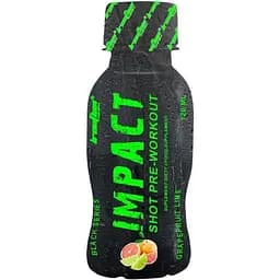 Передтренувальний комплекс IronFlex Impact Pre-Workout Shot Грейпфрут-лайм 120 мл