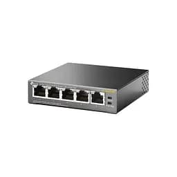 Комутатор TP-Link TL-SG1005P 5 LAN 10/100/1000 Mb некерований металевий корпус - мініатюра 3