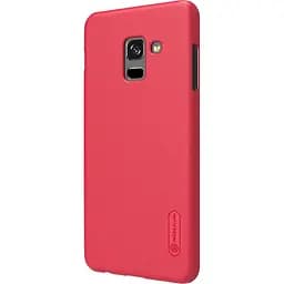 Чохол-накладка Nillkin Super Frosted Shield Samsung Galaxy A8 Plus 2018 SM-A730 Red - мініатюра 3