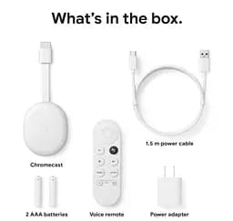 Бездротова приставка медіаплеєр Google Chromecast with Google TV HD (GA03131-US) - мініатюра 4