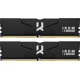 Модуль памяти для компьютера DDR5 32GB (2x16GB) 5600 MHz IRDM Black Goodram (IR-5600D564L30S/32GDC)