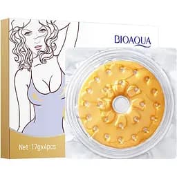 Гідрогелеві патчі Bioaqua для підтяжки та моделювання грудей Enhancement Breast Patch Golden Yellow 4 шт.