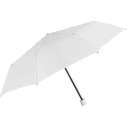 Зонтик Perletti Ombrelli складной механический белый (96005-04)