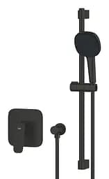 Душова система прихованого монтажу Grohe Cubeo з Tempesta 110 1053352430, Чорний матовий - мініатюра 3