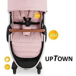 Коляска прогулянкова Hauck Uptown Melange Rose (14826-6) - мініатюра 4