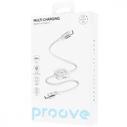 Кабель Proove Multi Charging Type-C to Type-C 60W white - мініатюра 2