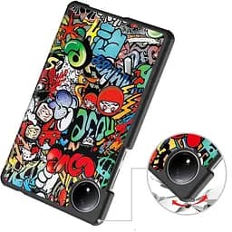 Чохол-книжка BeCover Smart Case для Xiaomi Redmi Pad SE 8.7" Graffiti (711913) - мініатюра 2