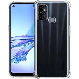 TPU чехол Getman Ease logo усиленные углы Full Camera для Oppo A53/A32/A33 Бесцветный (прозрачный)