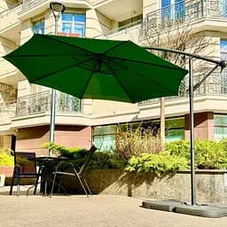 Садова парасоля 4Points Sunny регульована, з нахилом, 3 м, 8 спиць - мініатюра 8