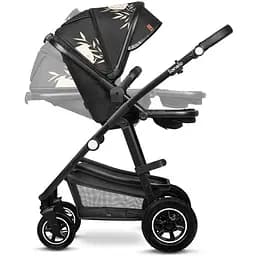 Коляска 2 в 1 Lionelo Amber Dreamin, чорна (LO-AMBER DREAMIN (2in1)) - мініатюра 9