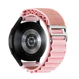 Ремінець для Samsung Galaxy Watch Active 2 40mm44mm - рожевий Watchbands NormalCloth Wave ширина кріплення 20мм нейлоновий (W26-1WB33232125) - мініатюра 2