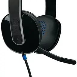 Навушники Logitech H540 USB (981-000480) чорні - мініатюра 2