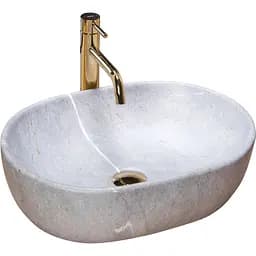 Умивальник Rea Lara grey накладний REA-U9889, Сірий