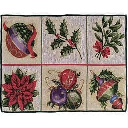 Салфетка Елочные украшения