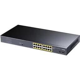 Комутатор Cudy GS1020PS2 16-Port Gigabit PoE+ Switch with 2 Gigabit SFP ports 200W - мініатюра 2