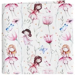 Пелюшкі муслінові Cosas Fairies 110х150 см (MuslinDiapers_FairiesFlowersRose_110x150)
