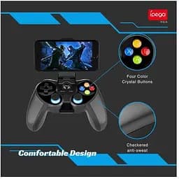 Геймпад джойстик для смартфона iPega PG9157 Ninja Bluetooth PC/Android/iOS Black - мініатюра 8