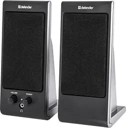 Акустична система 2.0 Defender SPK-170, 2Вт, чорна, пластик, USB (65165)