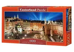 Пазл Castorland puzzle Нічна площа, Краків, Польща, 600 ел. (панорама) (B-060306)
