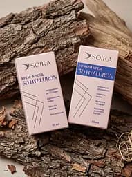 Крем для обличчя Soika Нічний 3D Hyaluron - мініатюра 2